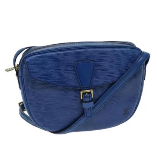 Pre-owned Leather louis-vuitton-bags Louis Vuitton Vintage , Blue , Da...