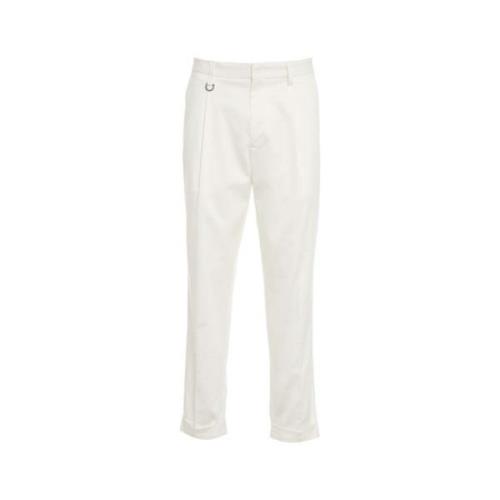 Witte Broek Aw24 Paolo Pecora , White , Heren