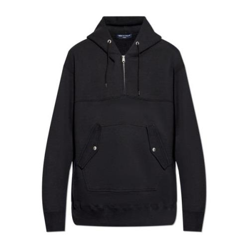 Katoenen hoodie Comme des Garçons , Black , Heren