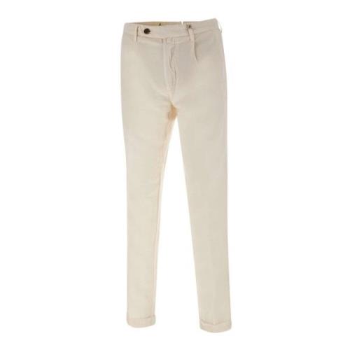 Witte Casual Broek voor Mannen Myths , White , Heren