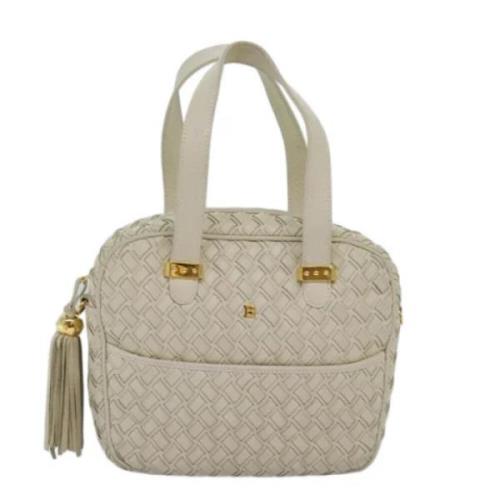 Pre-owned Leather handbags Bally Pre-owned , Beige , Dames