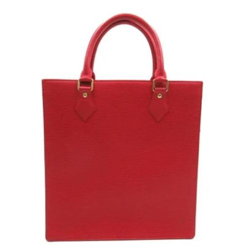 Pre-owned Leather louis-vuitton-bags Louis Vuitton Vintage , Red , Dam...