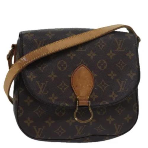 Pre-owned Canvas louis-vuitton-bags Louis Vuitton Vintage , Brown , Da...