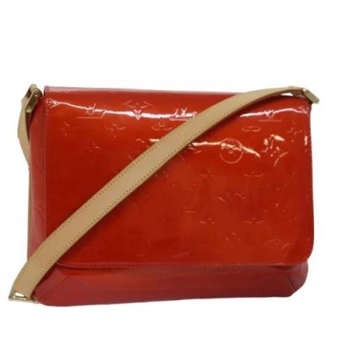 Pre-owned Leather louis-vuitton-bags Louis Vuitton Vintage , Red , Dam...