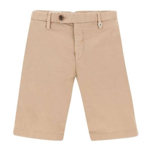 Beige Shorts met een Mythische Twist Myths , Beige , Heren