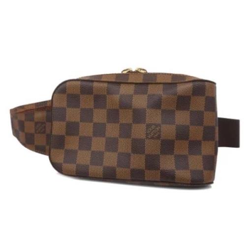 Pre-owned Fabric louis-vuitton-bags Louis Vuitton Vintage , Brown , Da...