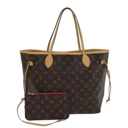 Pre-owned Canvas louis-vuitton-bags Louis Vuitton Vintage , Brown , Da...