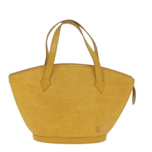 Pre-owned Leather louis-vuitton-bags Louis Vuitton Vintage , Yellow , ...