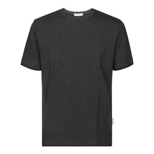 Bordeaux Zwart T-Shirt Paolo Pecora , Gray , Heren