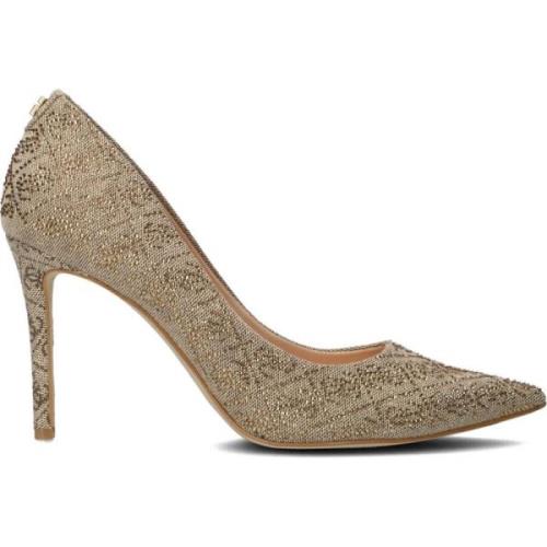 Beige Strass Pump Piera Guess , Beige , Dames