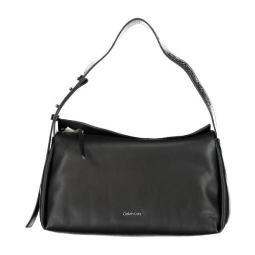 Zwarte Dames Schoudertas met Verstelbare Handvat Calvin Klein , Black ...