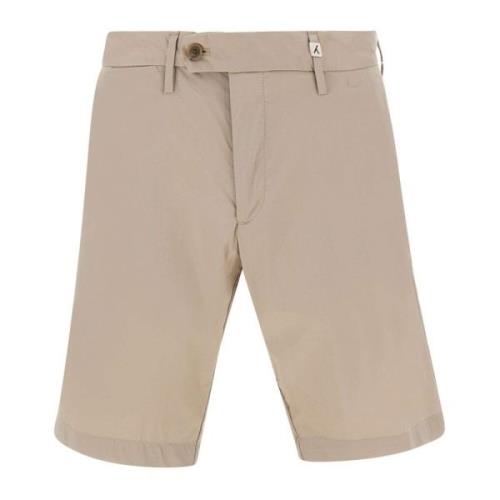 Beige Shorts voor Vrouwen Myths , Beige , Heren