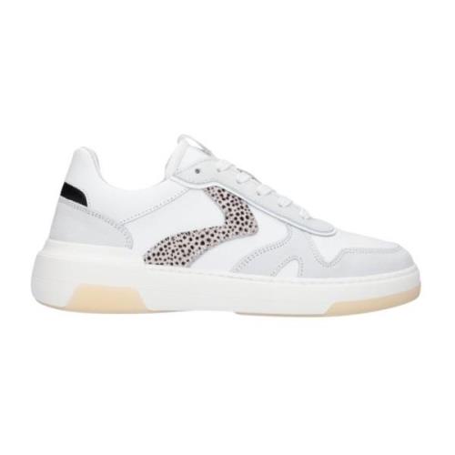 Witte Leren Sneakers Jolie Maruti , White , Dames