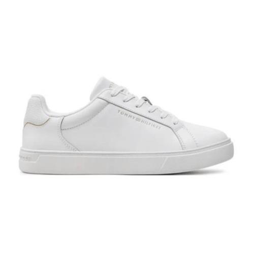 Essential Court Sneaker Damesschoenen Tommy Hilfiger , White , Dames