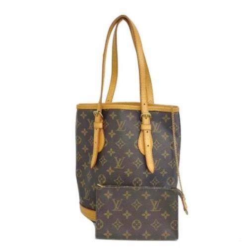 Pre-owned Canvas totes Louis Vuitton Vintage , Brown , Dames