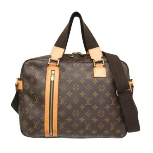 Pre-owned Canvas louis-vuitton-bags Louis Vuitton Vintage , Brown , Da...