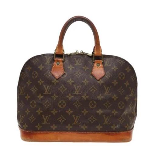 Pre-owned Canvas louis-vuitton-bags Louis Vuitton Vintage , Brown , Da...