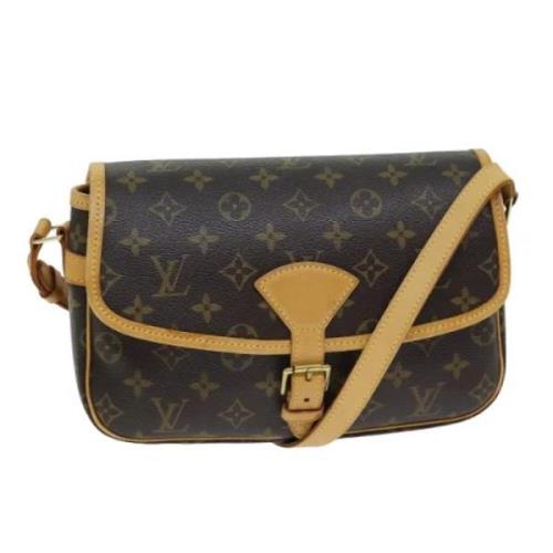 Pre-owned Canvas louis-vuitton-bags Louis Vuitton Vintage , Brown , Da...