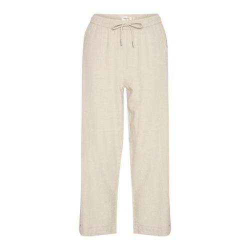 Culotte Broek Haze Melange InWear , Beige , Dames