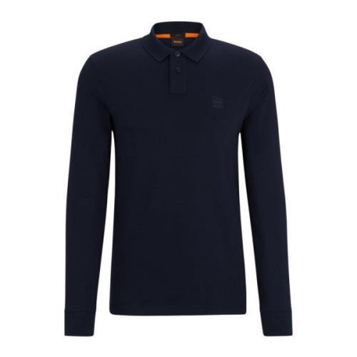 Heren Casual Polo Shirt Hugo Boss , Blue , Heren