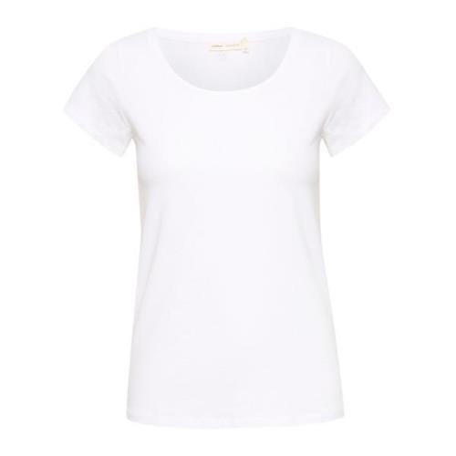 Eenvoudig Wit T-Shirt Isakayaiw Pure InWear , White , Dames