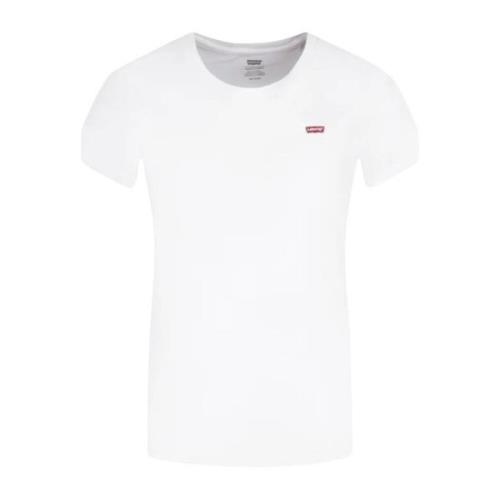 Perfect Tee Dames T-shirt Levi's , White , Dames