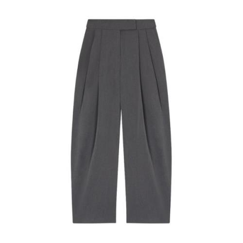 Wijde Casual Broek Pinko , Gray , Dames