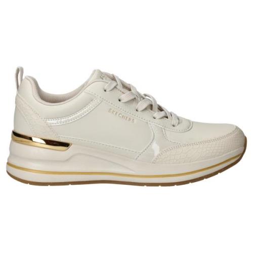 Fine Shine Sneaker Beige Skechers , Beige , Dames