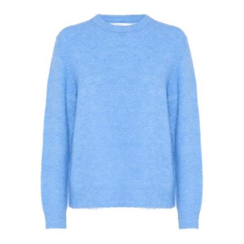 Blauwe Gebreide Pullover Harrietiw Stijl InWear , Blue , Dames