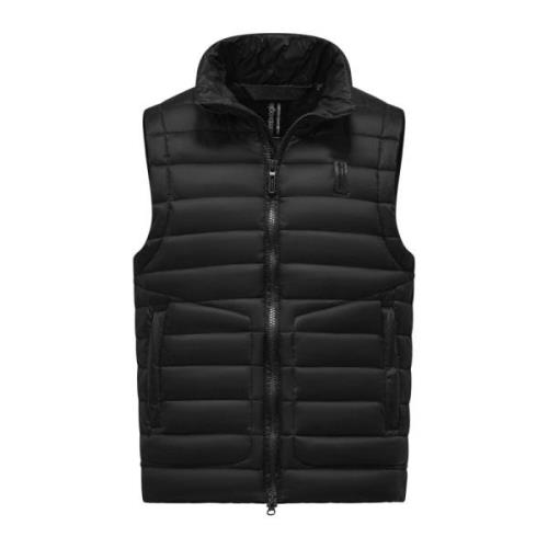 PrimaLoft® Gevulde Hooded Vest BomBoogie , Black , Heren