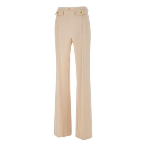 Witte Broek Elisabetta Franchi , Beige , Dames