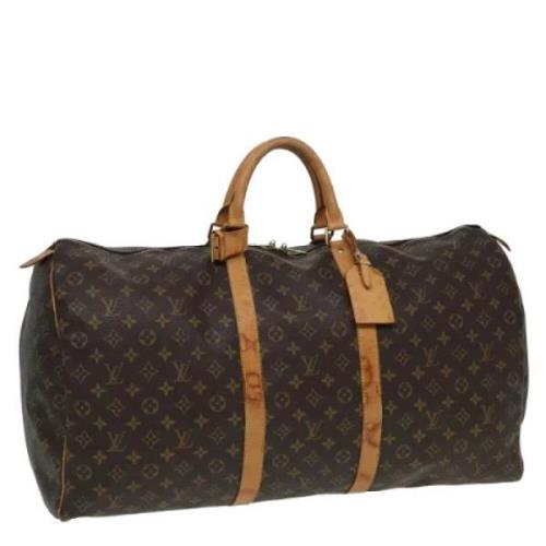 Pre-owned Canvas louis-vuitton-bags Louis Vuitton Vintage , Brown , Da...