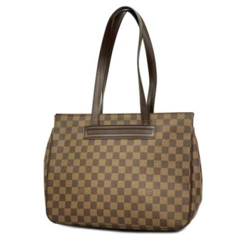 Pre-owned Fabric louis-vuitton-bags Louis Vuitton Vintage , Brown , Da...