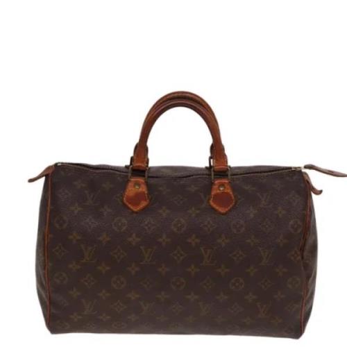 Pre-owned Canvas louis-vuitton-bags Louis Vuitton Vintage , Brown , Da...