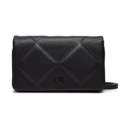 Gewatteerde schoudertas voor vrouwen Calvin Klein , Black , Dames