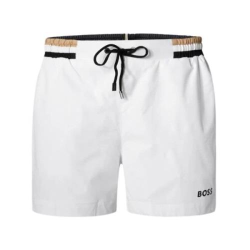 Heren Isle Kostuum Hugo Boss , White , Heren