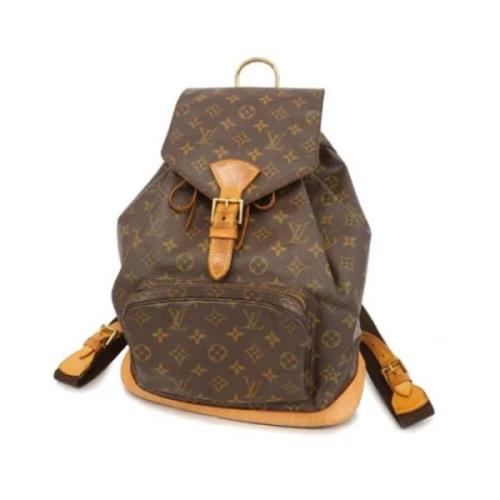 Pre-owned Fabric louis-vuitton-bags Louis Vuitton Vintage , Brown , Da...