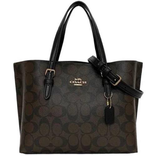 Pre-owned Canvas totes Coach Pre-owned , Brown , Dames