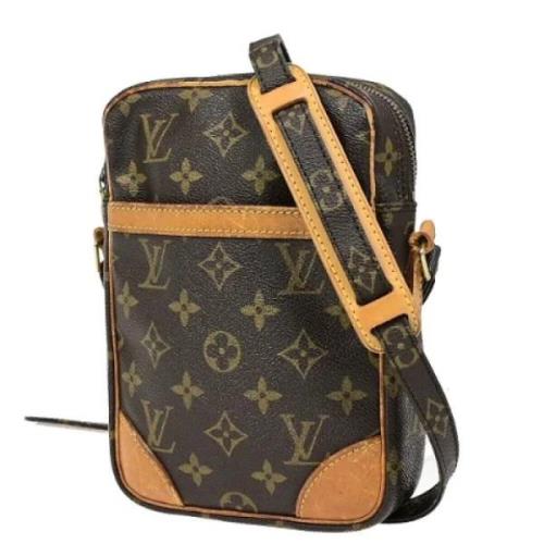 Pre-owned Canvas louis-vuitton-bags Louis Vuitton Vintage , Brown , Da...