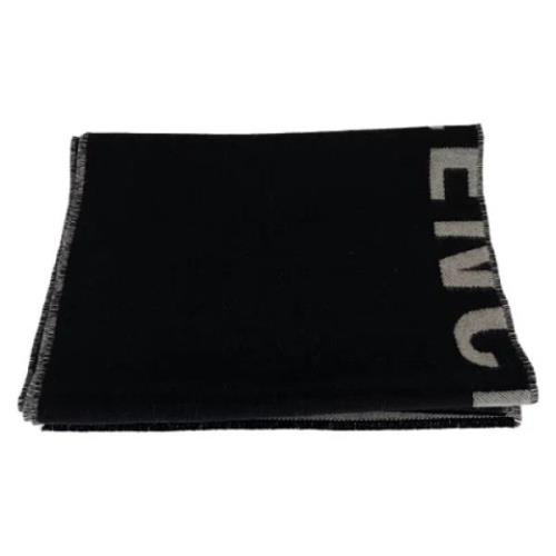 Pre-owned Wool scarves Balenciaga Vintage , Black , Unisex