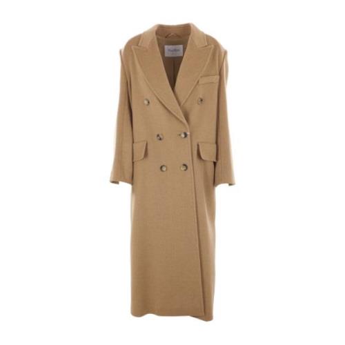 Bruine Dubbel-Borst Kamelenjas Max Mara , Brown , Dames