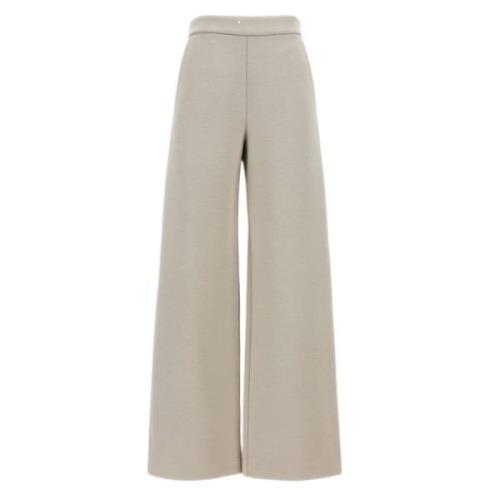 Hoge Taille Beige Broek Alisso Max Mara , Beige , Dames