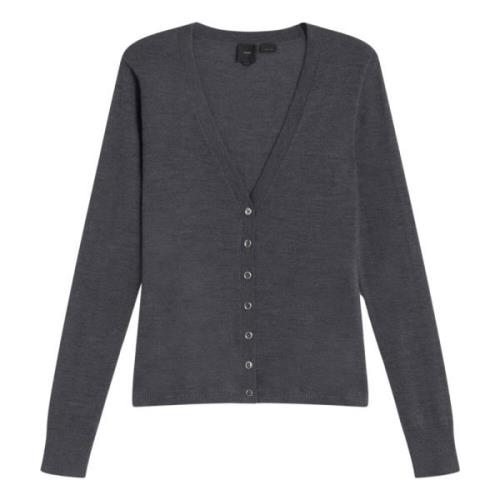 Gradient Cardigan Pinko , Gray , Dames