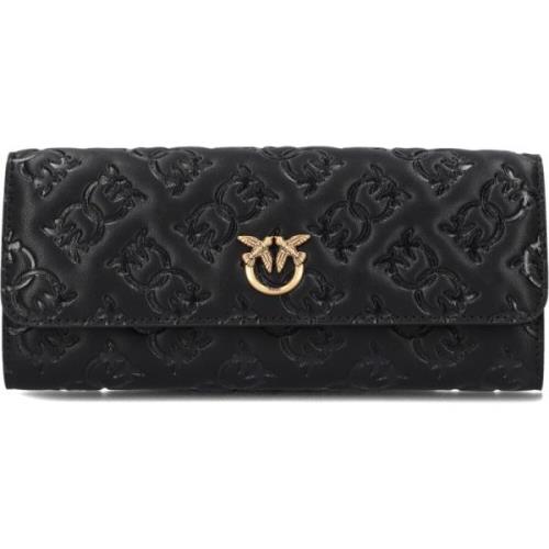 Love Tiny Birds Wallet Pinko , Black , Dames