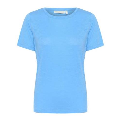 Basis T-shirt Marina InWear , Blue , Dames