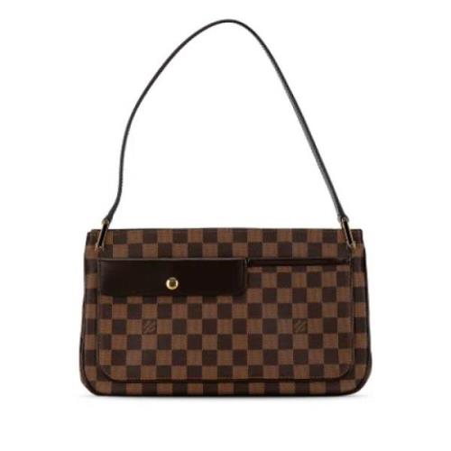 Pre-owned Canvas louis-vuitton-bags Louis Vuitton Vintage , Brown , Da...