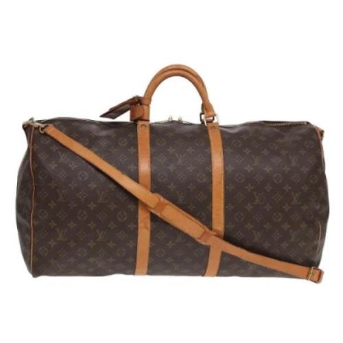 Pre-owned Canvas louis-vuitton-bags Louis Vuitton Vintage , Brown , Da...