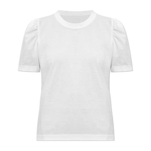 Katoenen T-shirt Comme des Garçons , White , Dames