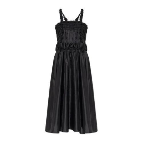 Jurk met zakken Comme des Garçons , Black , Dames