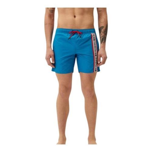 Heren Boardshorts Bikkembergs , Blue , Heren